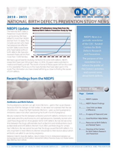2010 - 2011 NBDPS Newsletter